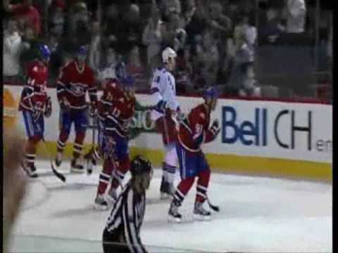 Brian Gionta Amazing Pass to Cammalleri 10/24/2009