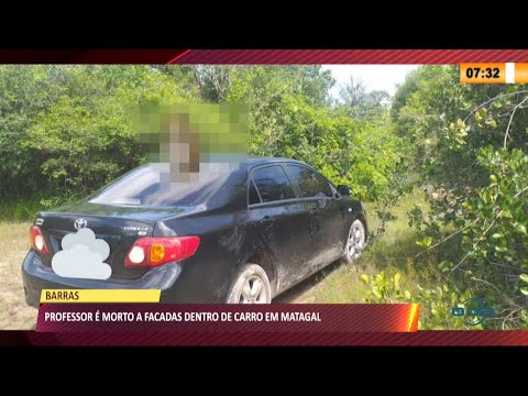 Professor é encontrado morto a facadas em matagal em Barras 01 04 2021