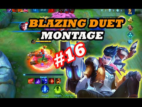 CLAUDE MOTAGE PART.#16 | MOBILE LEGENDS | BLAZING DUET MONTAGE