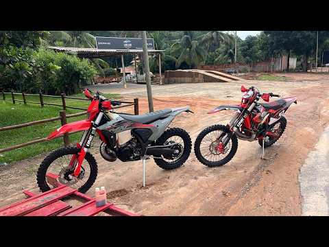 TRILHÃO DE VIRGINOPOLIS INSANO! 🔥 MXF 300 TSX Rasgando a Trilha!