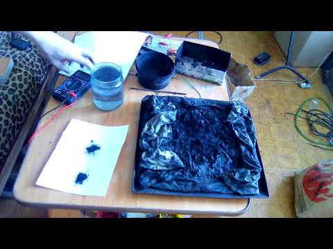 испытание активации угля