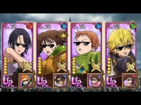 INSANE GLOBAL PVP META (MASTERS DIVISION) !! Seven Deadly Sins: Grand Cross
