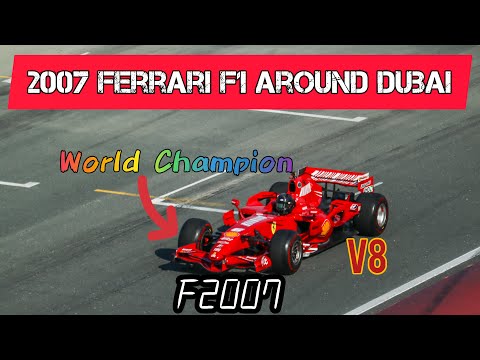 2007 FERRARI F1 AT DUBAI AUTODROME #f2007 #f1 #superdrive #dubai