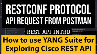 RESTCONF Protocol : Access Cisco IOS REST API using Postman and get API details using YANG Suite