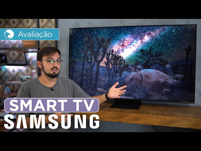 Imagem do vídeo da avaliação Samsung QN70F
