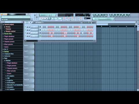 ► Make a RAGGA DRUM BEAT in FL Studio (Free FLP + Samples Pack)