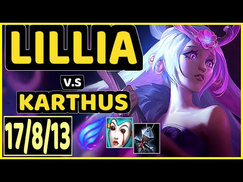PEANUT (LILLIA) vs KARTHUS - 17/8/13 KDA JUNGLE CHALLENGER GAMEPLAY - KR