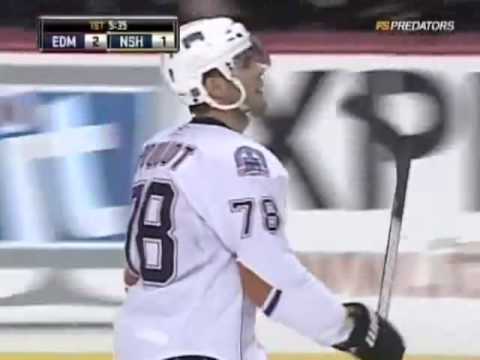 3-3-09 - Nashville Predators vs Edmonton Oilers - 1st Period Goals