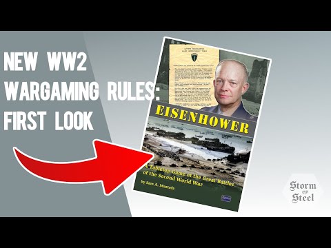Sam Mustapha's Eisenhower World War Two Wargaming Rules Review