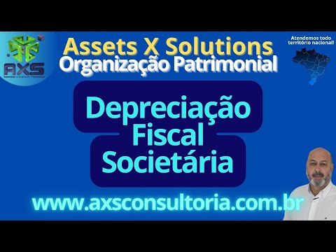 Depreciação - Fiscal e Societária - utilizando o melhor critério após a Organização Patrimonial! Avaliação Patrimonial Inventario Patrimonial Controle Patrimonial Controle Ativo