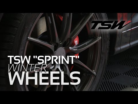 NEW TSW WHEELS | 20" TSW Sprint/Nokian Hakkapelitta R2 Winter Setup