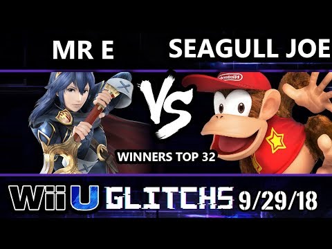 Glitch 5 Smash 4 - W2W | Mr E (Lucina) Vs. Demise | Seagull Joe (Diddy Kong) Wii U Winners Top 32
