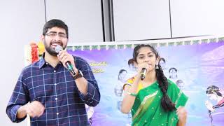 Gundello Emundo song by Aditya and Kirti at Aalaapana