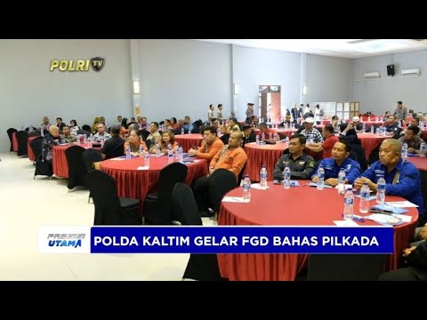 JELANG PILKADA, DITBINMAS POLDA KALTIM GELAR FGD DI BERAU