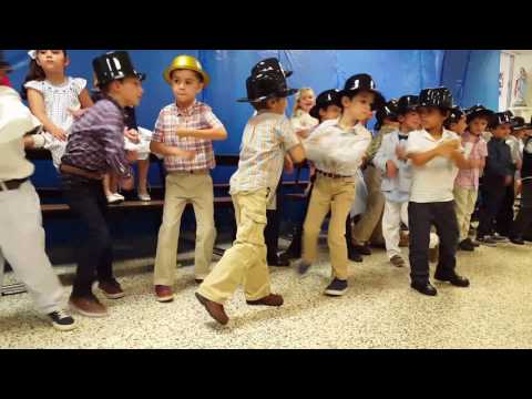 Sam as Cuban Pete in Kinder presentation