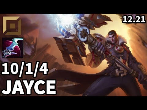 Jayce Top vs Gnar - Ranked Master - Patch KR 12.21