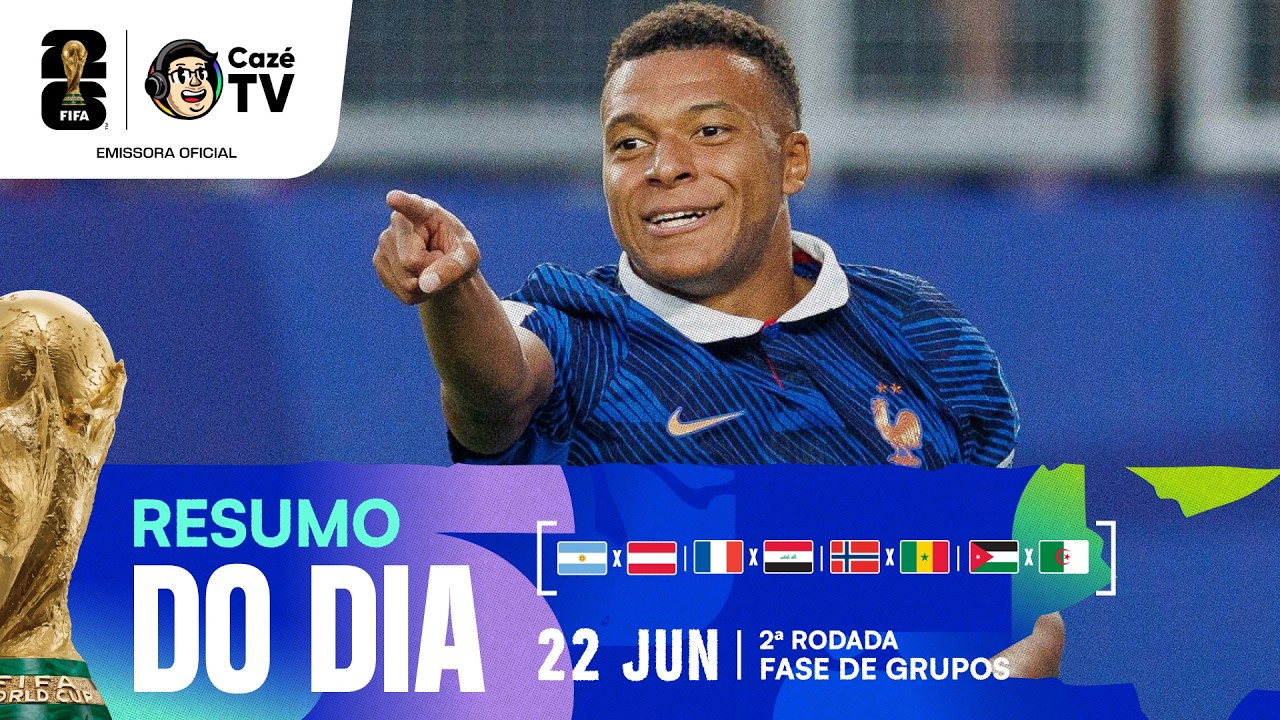 MESSI FAZ HISTÓRIA DE NOVO E A BRIGA PELA ARTILHARIA PROMETE | RESUMO DO DIA (22/06) | COPA DO MUNDO