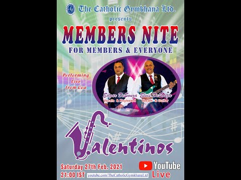 36. TRAILER - MEMBERS NITE -  VALENTINOS