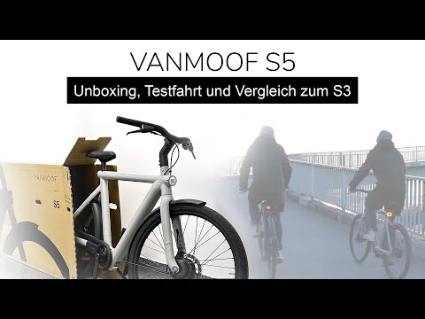 Vanmoof S5 | Unboxing, Testfahrt und Vergleich zum S3