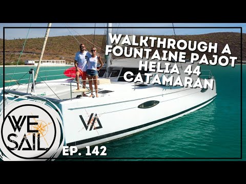 Walkthrough Tour of Our Fountaine Pajot Helia 44 Catamaran | Episode 142