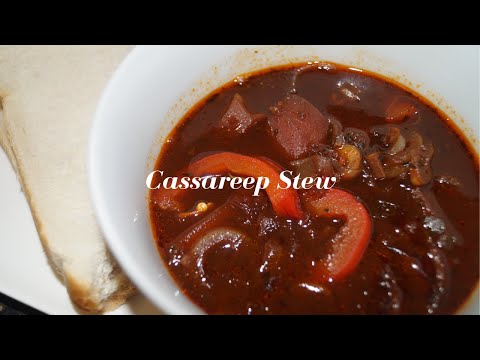 HOW TO MAKE GUYANESE CASSAREEP STEW
