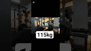 week5 115kg 4×4set RPE8 めっちゃきついです #ベンチプレス #筋トレ #筋肉 #ジム #ジム初心者