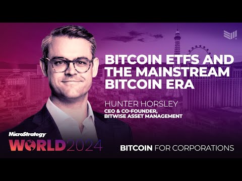 ETFs & The Mainstream Bitcoin Era | Bitwise CEO Hunter Horsley