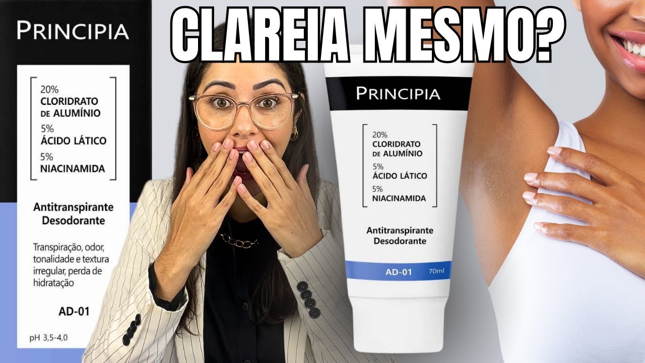 NOVO Desodorante Principia: Revelando se possui Eficácia no Clareamento e Controle da Transpiração!