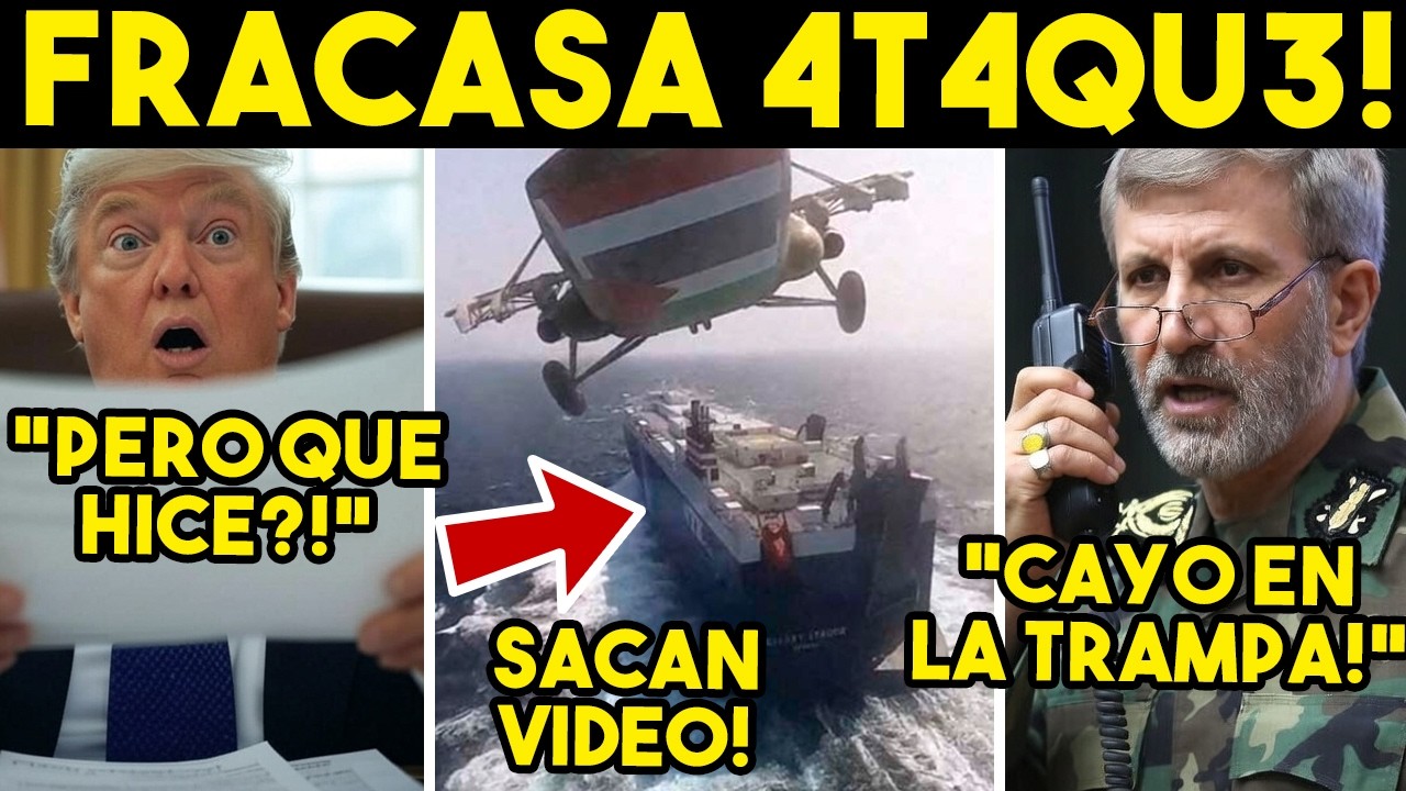 COLAPSO TOTAL! IRAN RESPONDE 4T4QU3 DE MARINES. TRUMP HUNDE A EU, SALVESE QUIEN PUEDA.