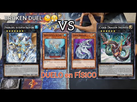 Mermail Atlantean VS Cyber Dragon Pure (LIVE DUEL)