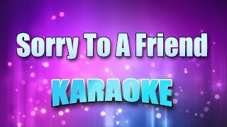 McCain, Edwin - Sorry To A Friend (Karaoke &amp; Lyrics)