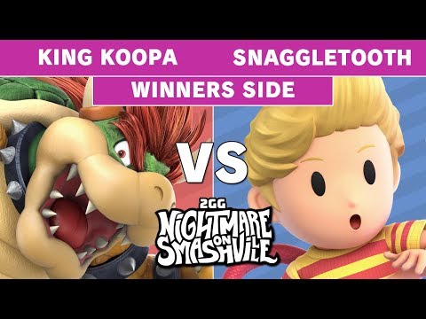 2GG NoS - King Koopa (Bowser) Vs Snaggletooth (Lucas) Winners Pools - Smash Ultimate