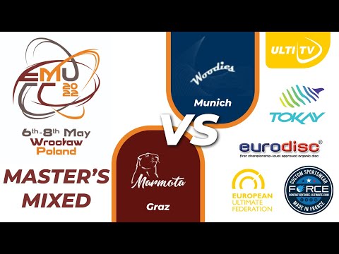 Woodies (GER) vs. Marmota (AUT) - 2022 EMUCC Master's Mixed Division - Pool Play