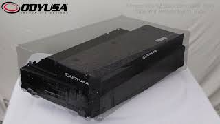 Pioneer XDJ-XZ Black Label Glide Style Case With Wheels and 1U Rack (FZGSXDJXZW1BL)