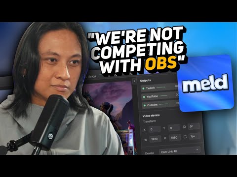 Meld konkurriert nicht mit OBS …