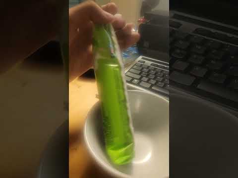 Melona Honeydew Flavored paleta ice cream bar package view (8/20/2024) home #youtubeshorts #shorts