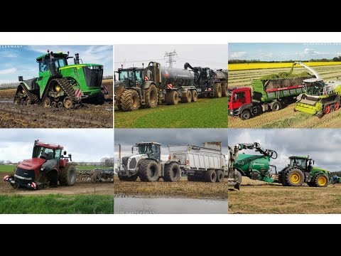 XXL LANDTECHNIK BEST OF 2021 + Schlammschlacht // Teil. 1