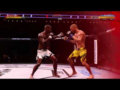 Edson Barboza great fight 🔥🔥🔥( Legendary Difficulty): EA SPORTS™ UFC® 4