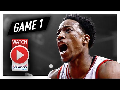 DeMar DeRozan Full Game 1 Highlights vs Bucks 2017 Playoffs - 27 Pts, 8 Reb