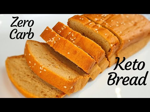 Flourless EggWhite Keto Bread | Dairy and Gluten Free Bread