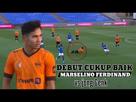 MARSELINO FERDINAND (KMSK DEINZE) vs Jong Genk - Liga Belgia