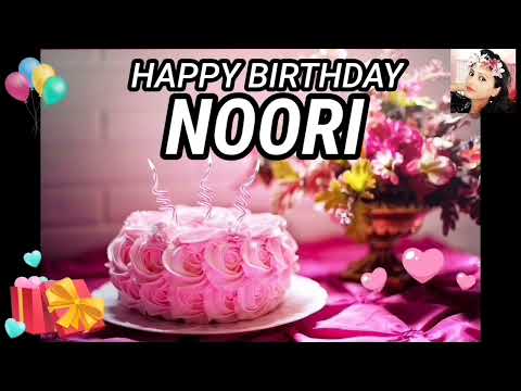Happy Birthday Song NOORI 🎂 NOORI Happy BirthdaySong 🎂 #HappyBirthdaySong #HappyBirthdaySong2022