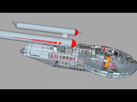 Star Trek "Sparrow" class U.S.S. Vortex NCC-973 (fan-made)