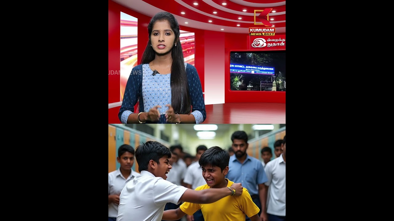 கும்பகோணத்தில் மாணவர்கள் இடையே தாக்குதல் | Kumbakonam Students Fight | Kumudam News