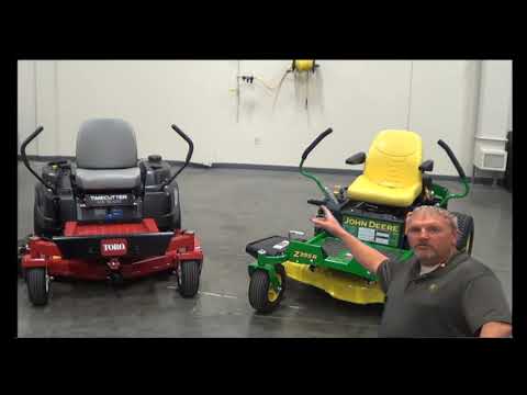 MY19 JOHN DEERE Z355R VS  MY19 TORO® TIMECUTTER® MX5000
