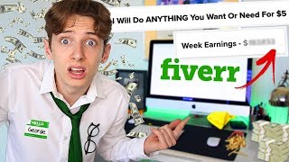 I WORKED on FIVERR for a WHOLE WEEK and made £__...