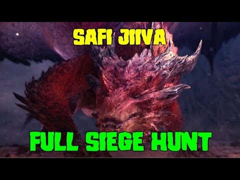 Safi Jiiva in 5 Minutes | First Attempt Full Siege | MHW Iceborne
