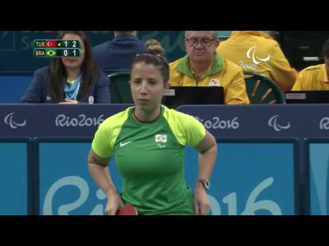 Table Tennis | TUR V BRA | Women's Singles - Class 9 | Rio 2016 Paralympic Games
