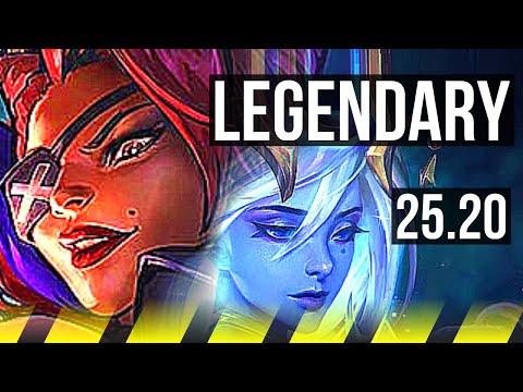 SAMIRA & Thresh vs LUX & Nautilus (ADC) | Quadra, 26/1/2, Legendary | NA Master | 25.20