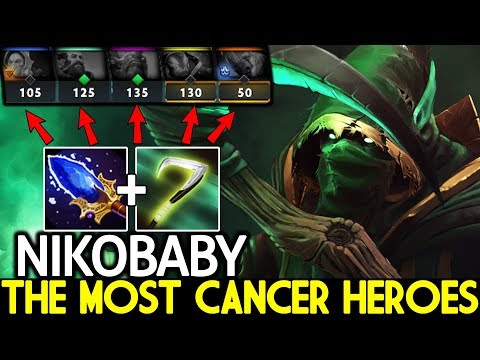 NIKOBABY [Necrophos] The Most Cancer Heroes Scepter Raid Boss 7.22 Dota 2